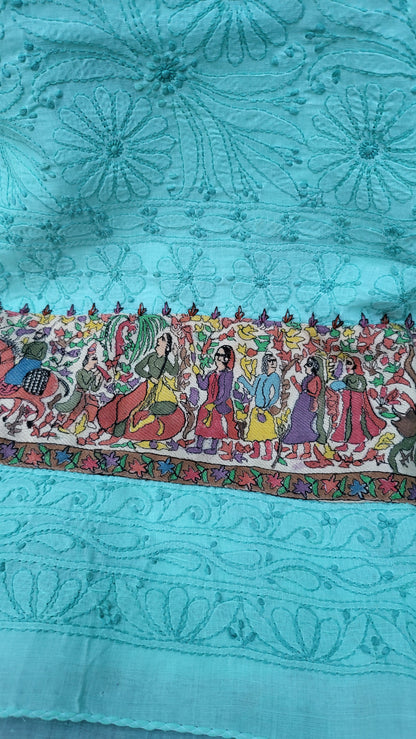 Chikankari shirt: lawn