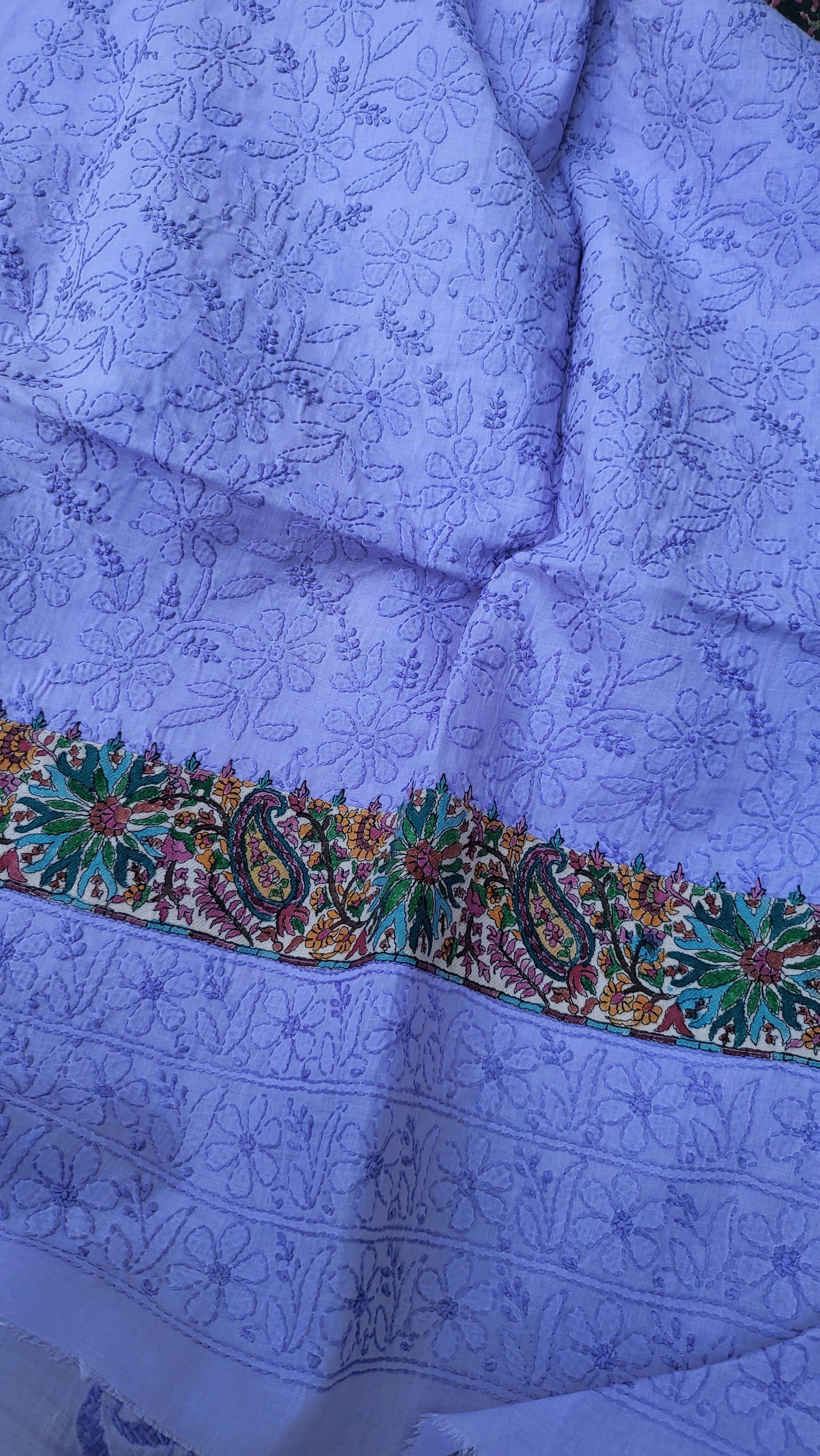 Chikankari shirt : lawn