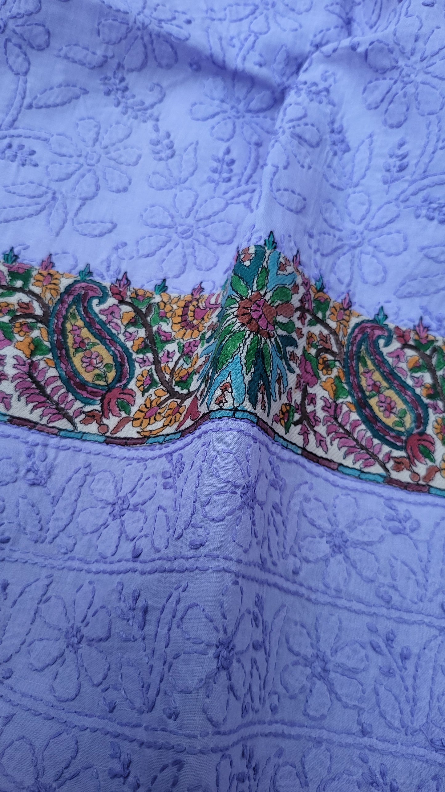 Chikankari shirt : lawn