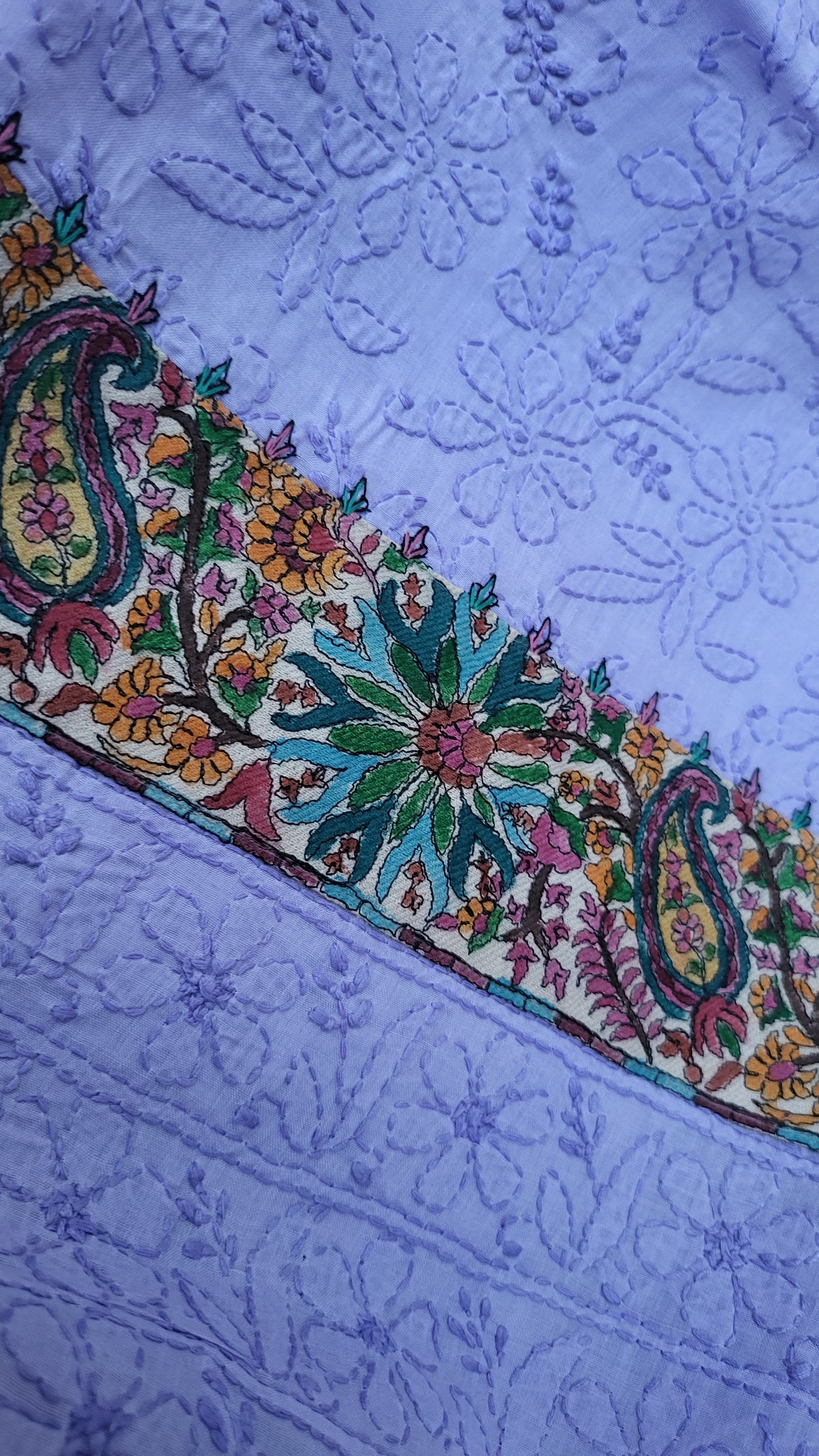 Chikankari shirt : lawn