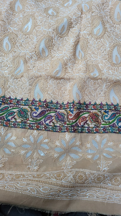 Chikankari shirt: lawn