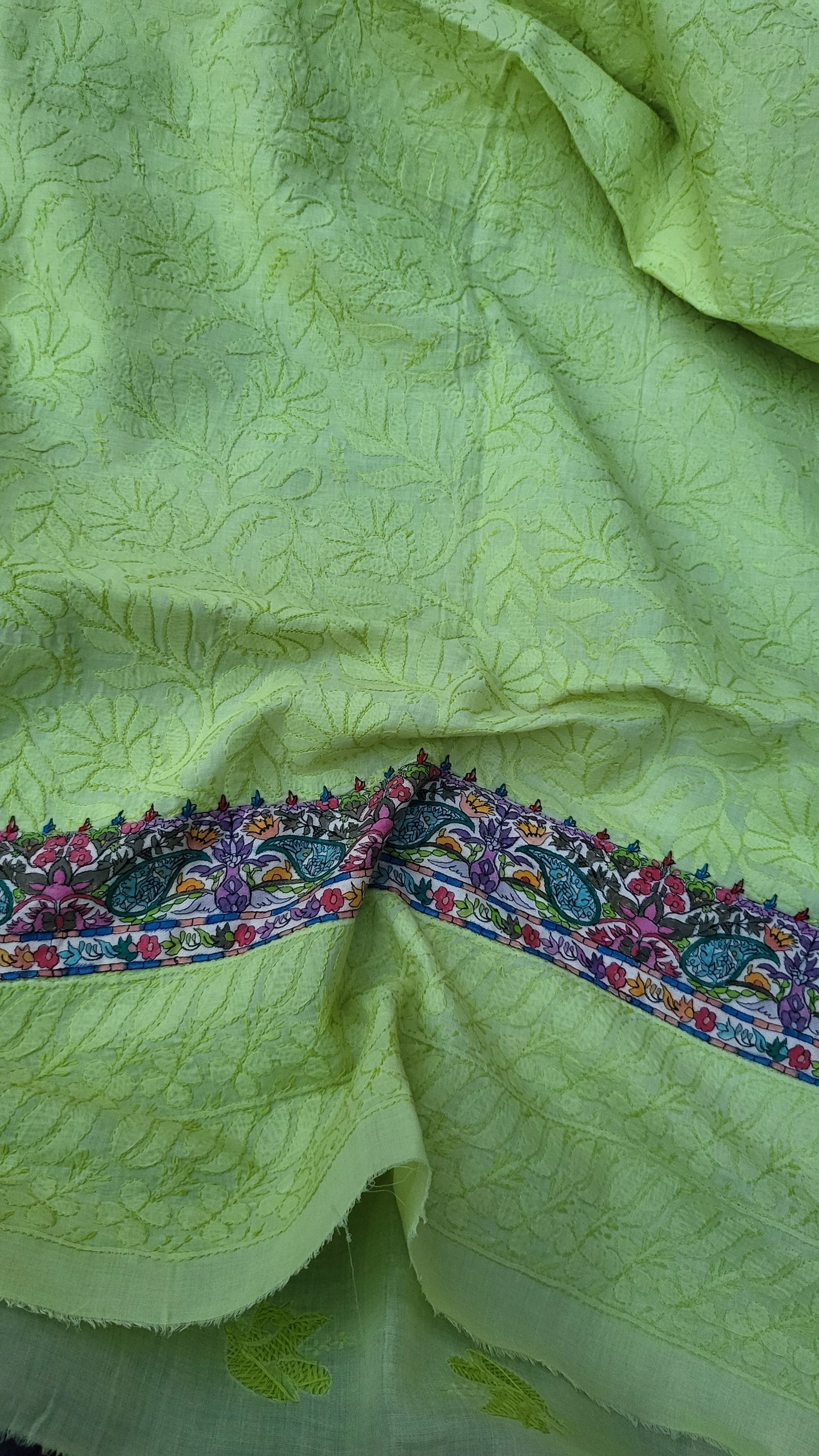 Chikankari shirt : lawn