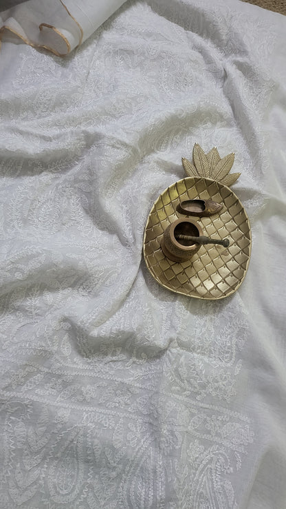 Hand embroidered: suit