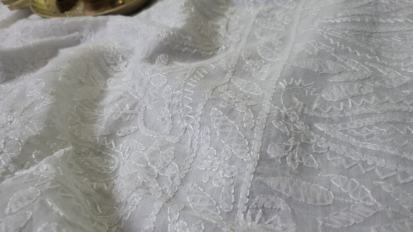 Hand embroidered: suit