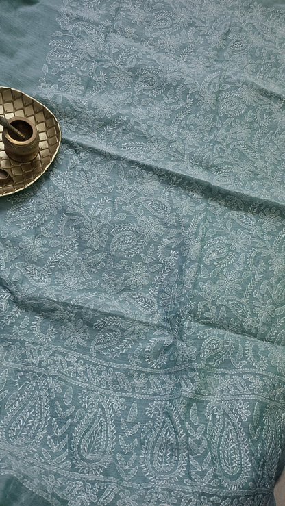 Hand embroidered: suit