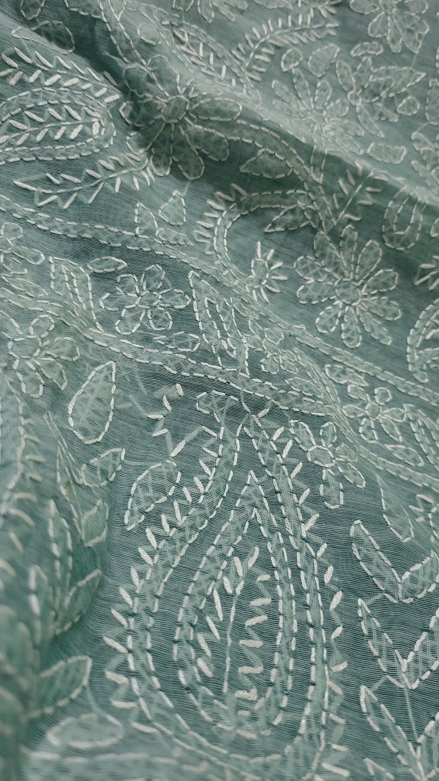 Hand embroidered: suit