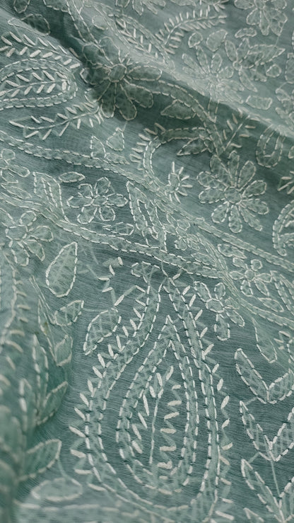 Hand embroidered: suit