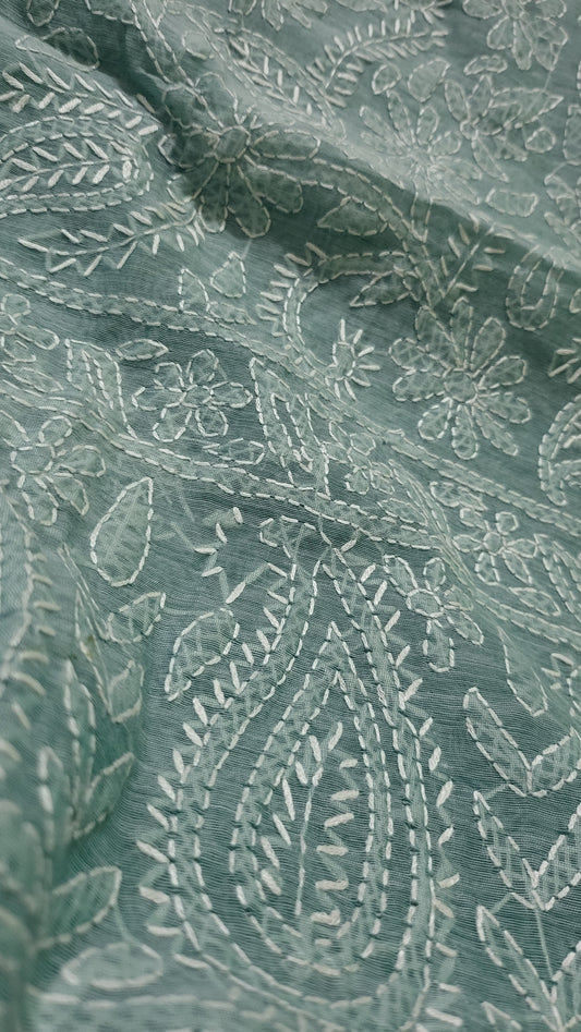 Hand embroidered: suit