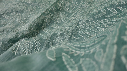 Hand embroidered: suit