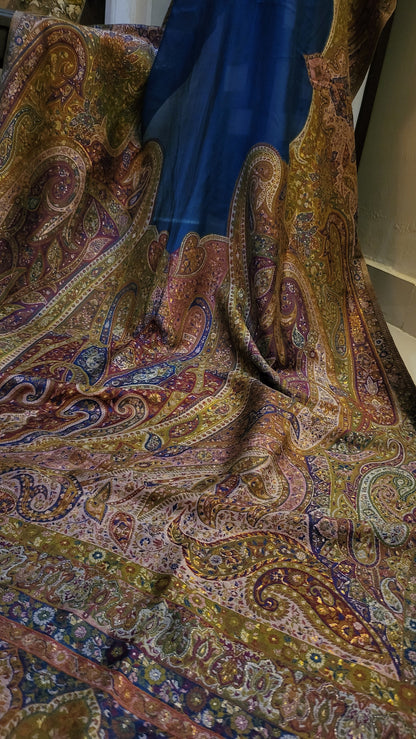 Silk kaani : shawl