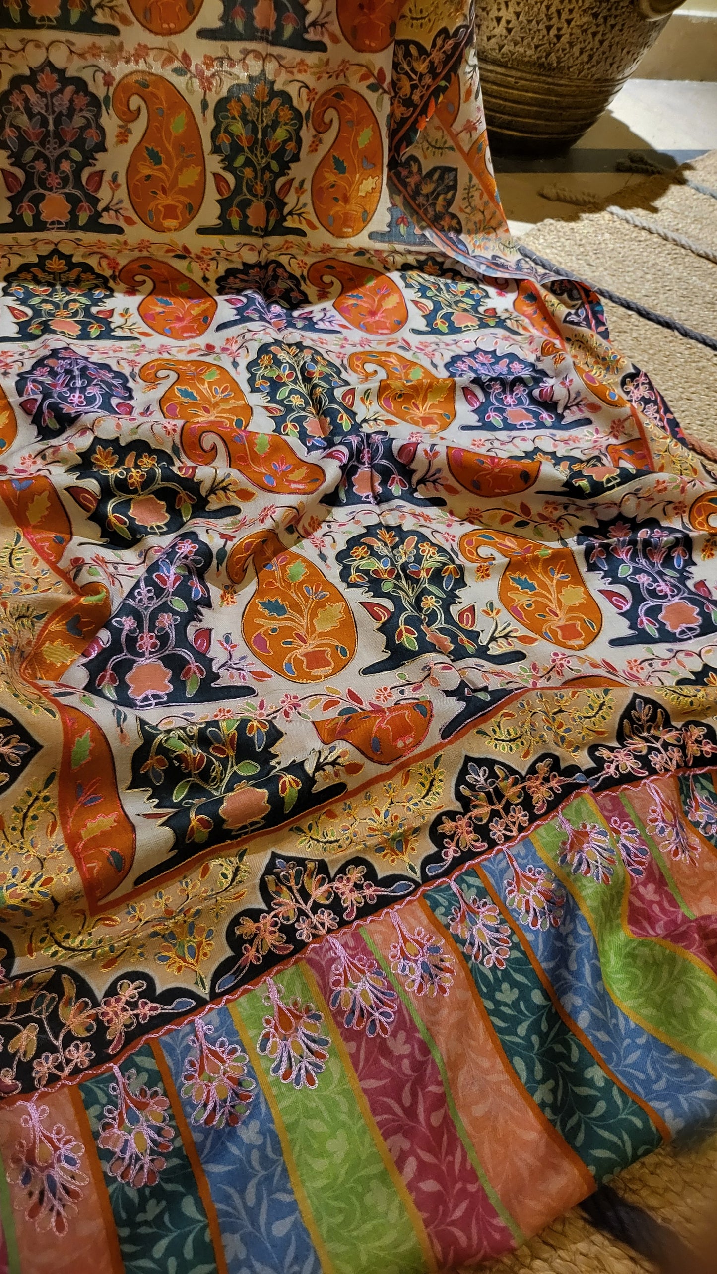 Kalamkari : Minishawl