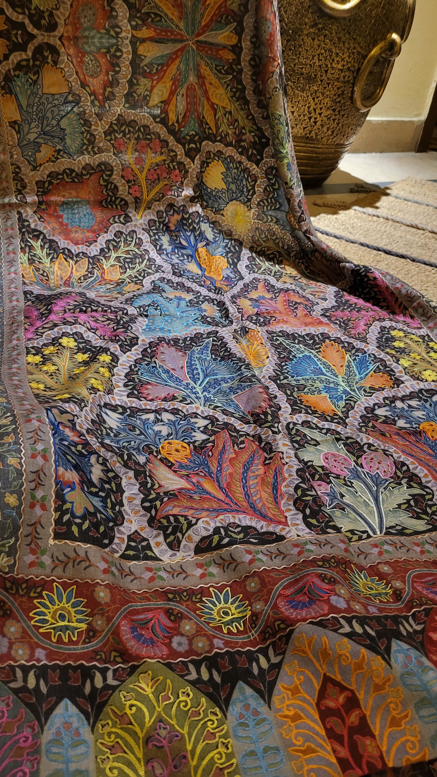 Kalamkari : Mini shawl