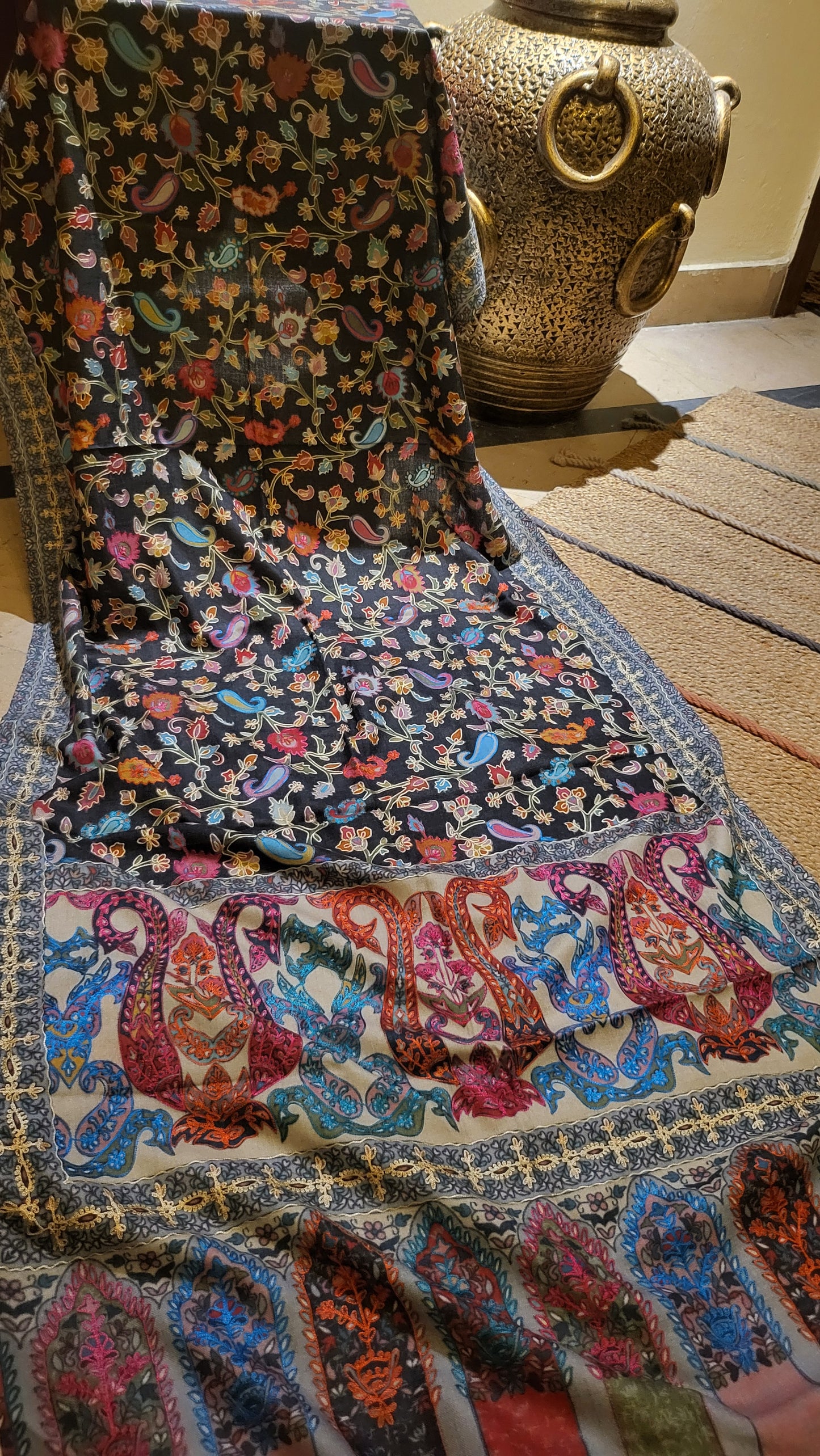 Kalamkari : Mini shawl
