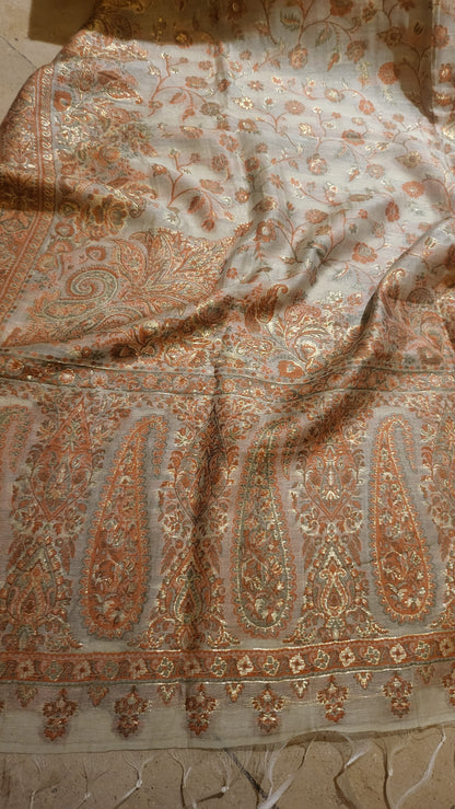 Silk kaani : shawl