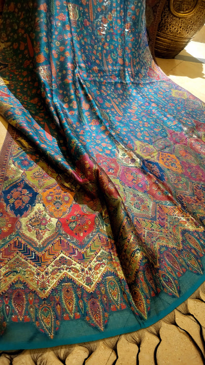 Silk kaani : shawl