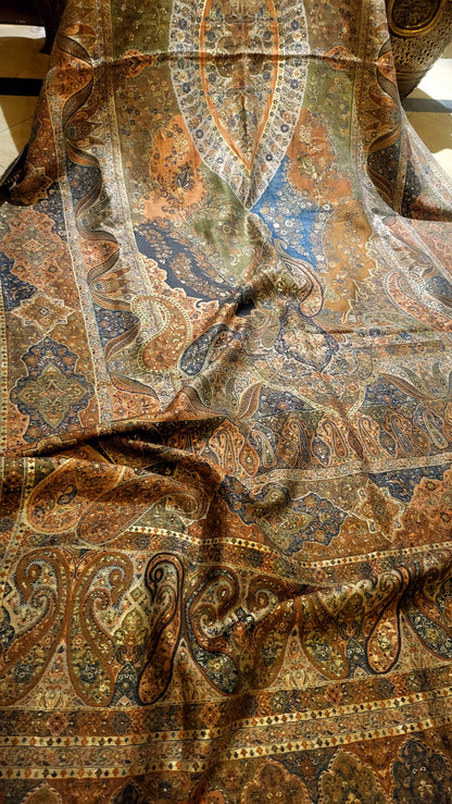 Silk kaani : shawl