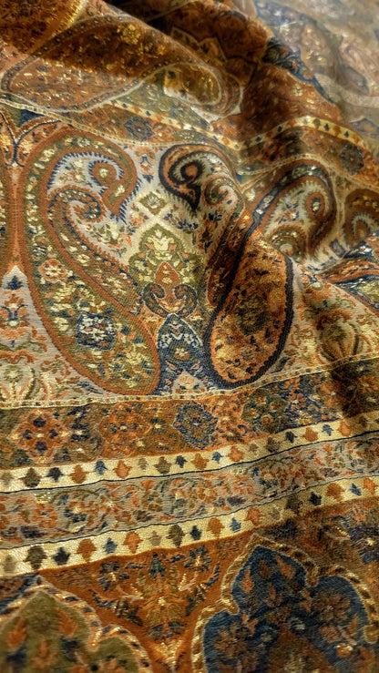 Silk kaani : shawl