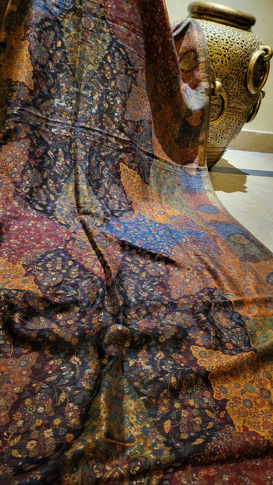 Silk kaani : shawl