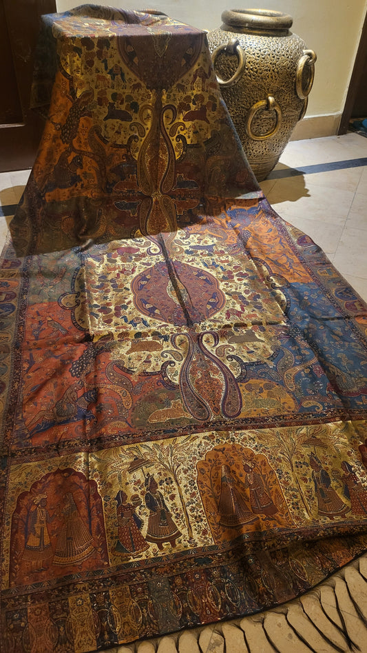 Shikargah shawl : Moonlight