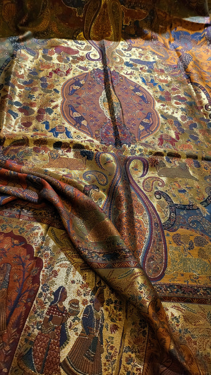 Shikargah shawl : Moonlight