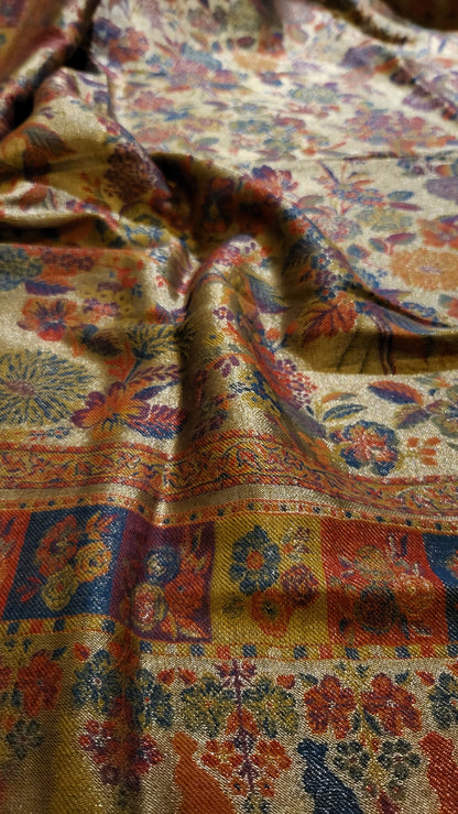 Floral beige : Moonlight kaani