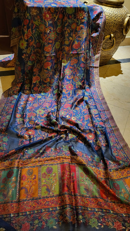 Blue beauty: kani silk shaal