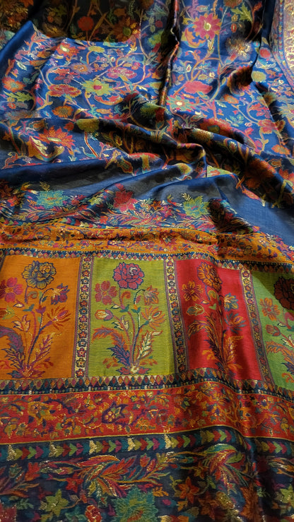 Blue beauty: kani silk shaal