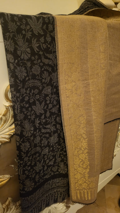 Reversible magic : kanni shawl