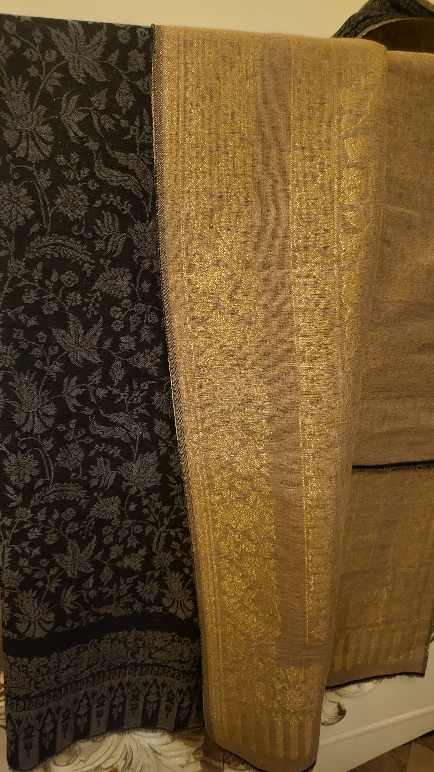 Reversible magic : kanni shawl