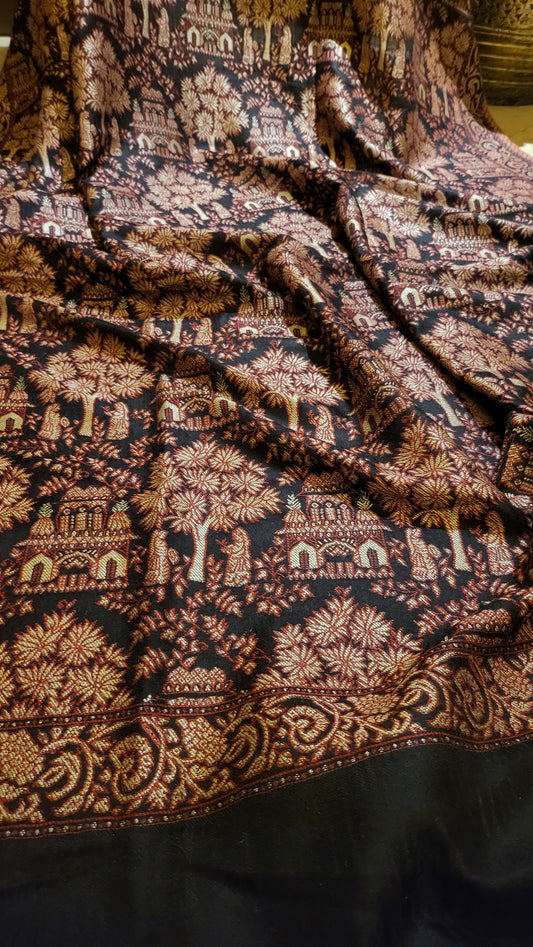 Paper kanni : pashmina shawl