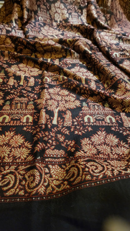 Paper kanni : pashmina shawl