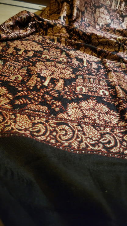 Paper kanni : pashmina shawl