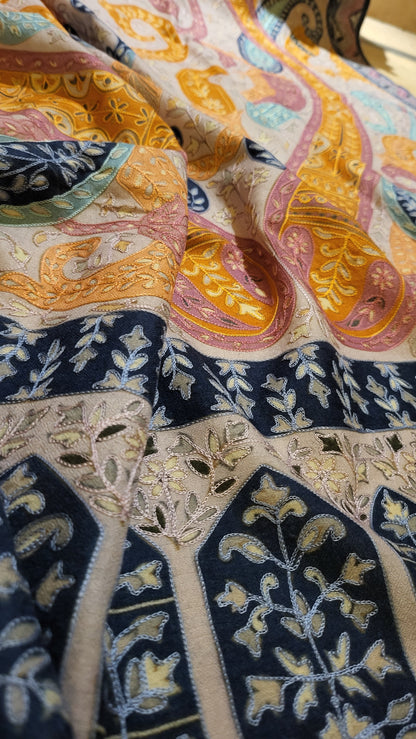 Reelkaar kalamkari : shawl