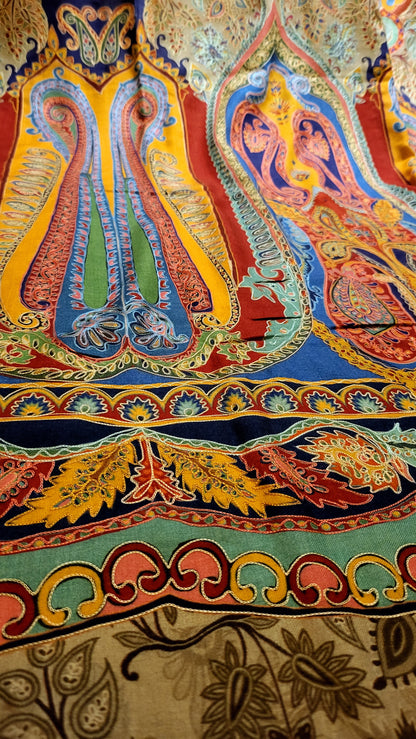 Reelkaar kalamkari : shawl