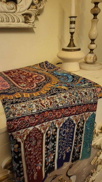 Reelkaar kalamkari : shawl