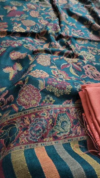 Rose kanni : Mini shawl suit