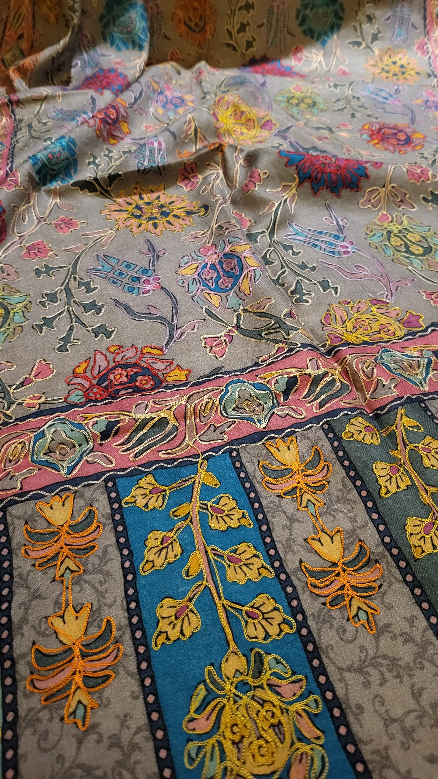 Grey garden : Mini reelkaar shawl