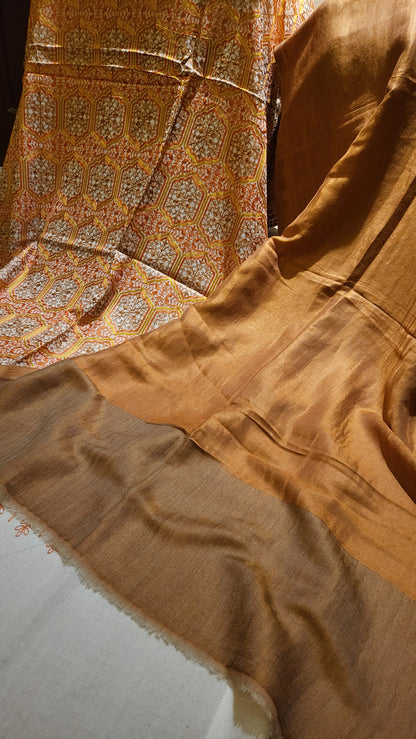 Combo deal : Embroidered shawl suit