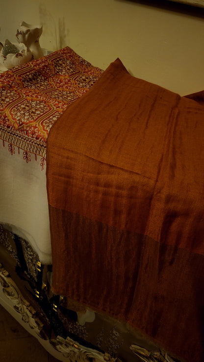 Combo deal : Embroidered shawl suit