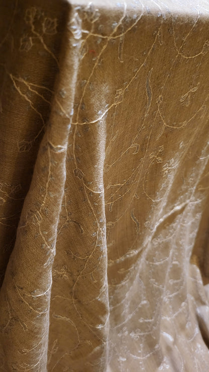 Toosh sui Embroidered : shawl