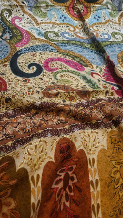 Blend of colors : Reelkaar kalamkar