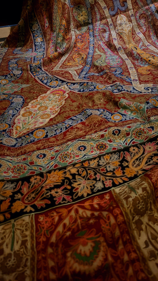 Shahjahani Reelkaar : shawl