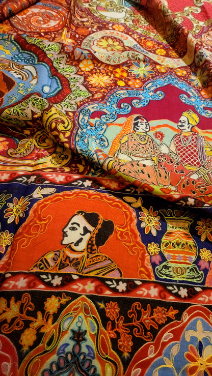 Mahraja reelkaar : Tilla embroidered