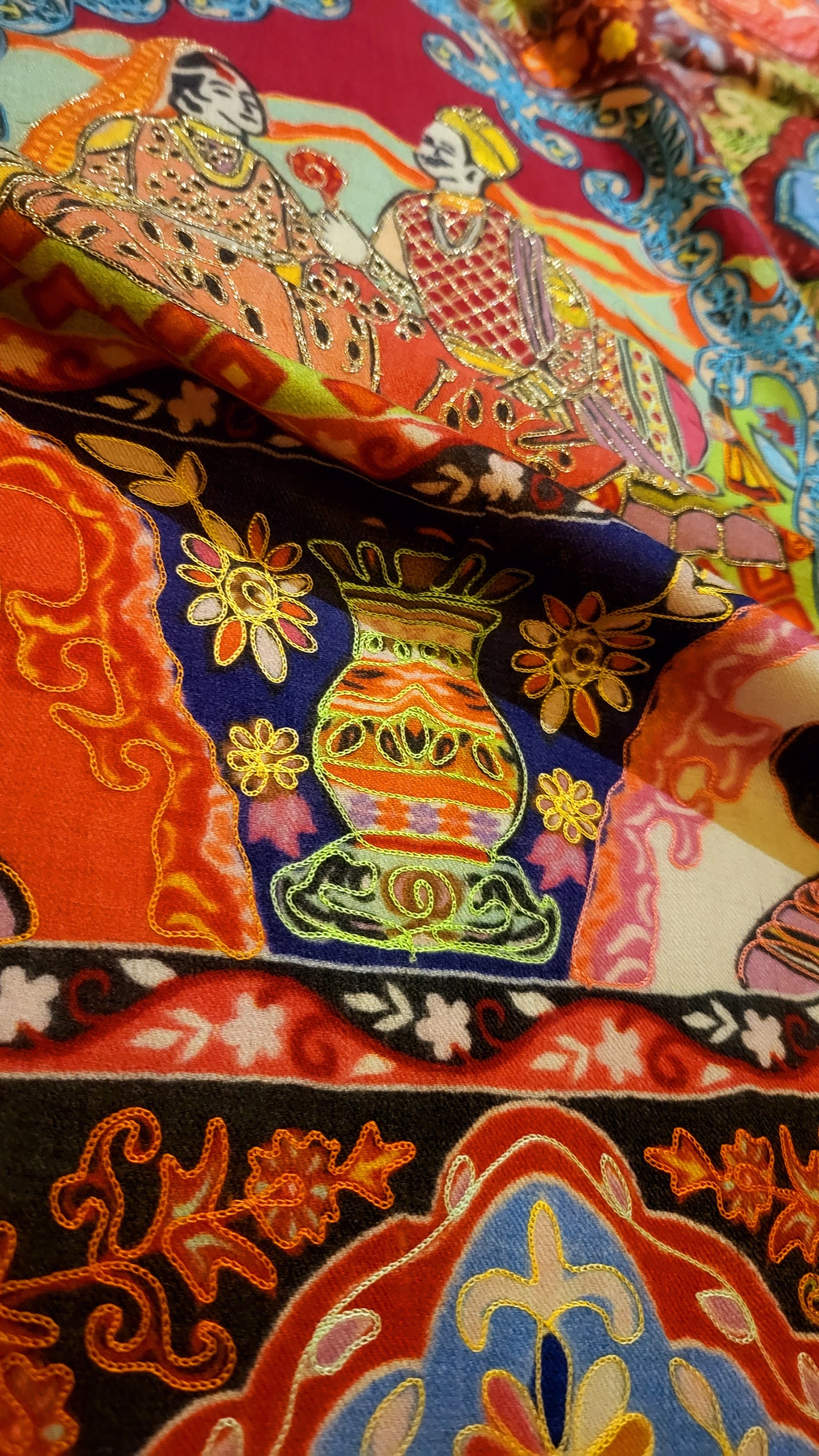 Mahraja reelkaar : Tilla embroidered