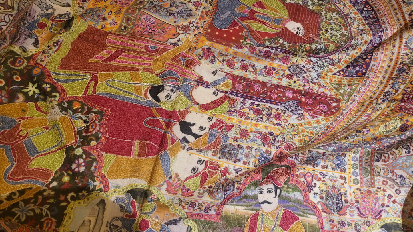 Mahraja reelkaar : shawl