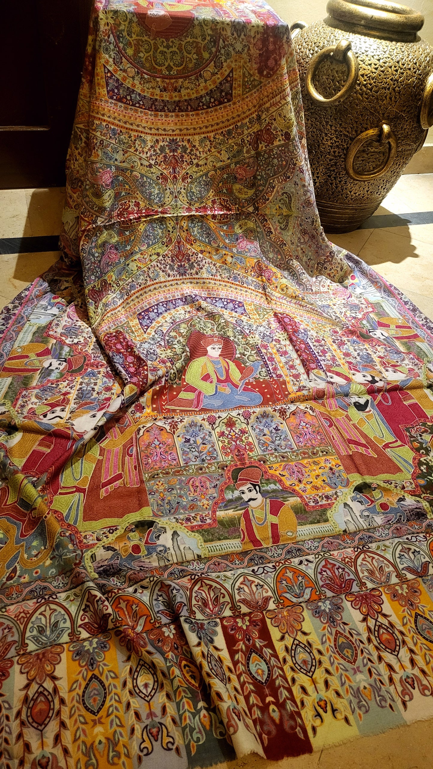 Mahraja : Reelkaar shawl