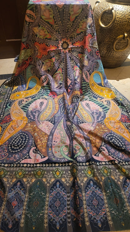 Reelkaar kalamkari : shawl