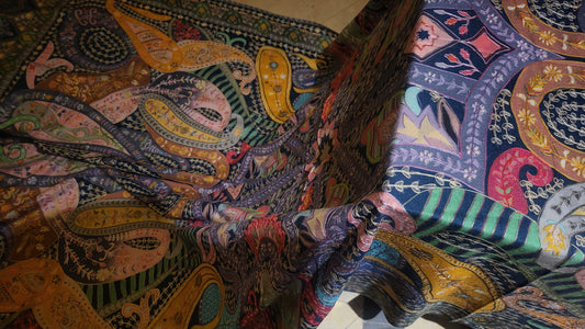 Rainbow Reelkaar : shawl