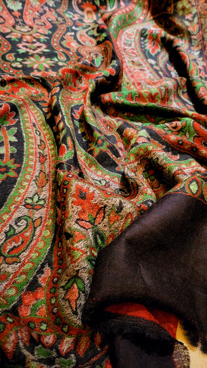 Persian Kanni : Reversible shawl