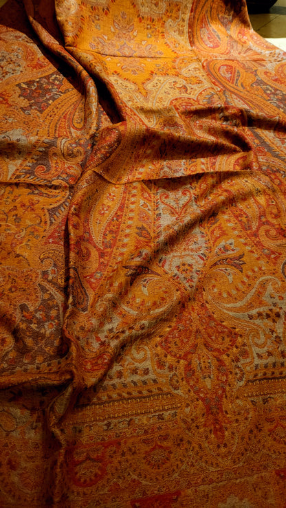 Persian Reversible kanni : pure pashmina